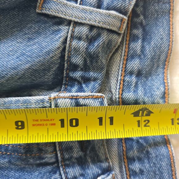 Levi's 501 Womens Patch Straight Jeans 29x30 Big E High-rise Button Fly - Picture 10 of 11